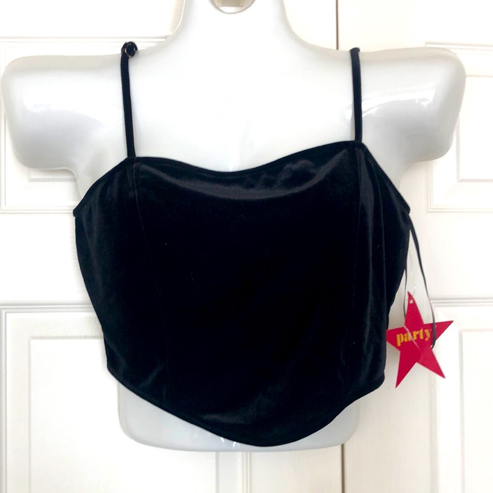Velvet Bustier